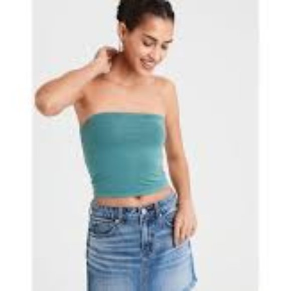 American Eagle Outfitters Tops - Army green tube top